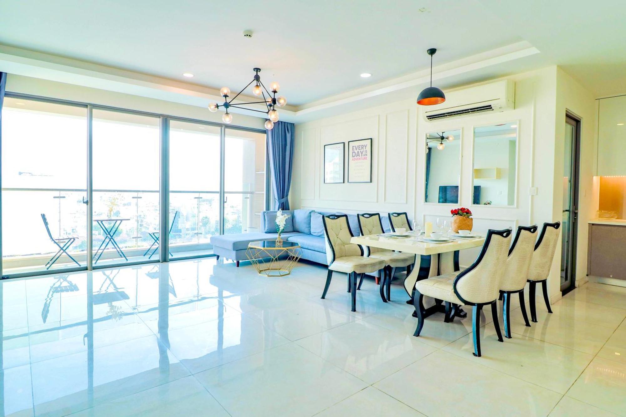 Soho Spacious Aparts, Central Location Ho Chi Minh-stad Buitenkant foto